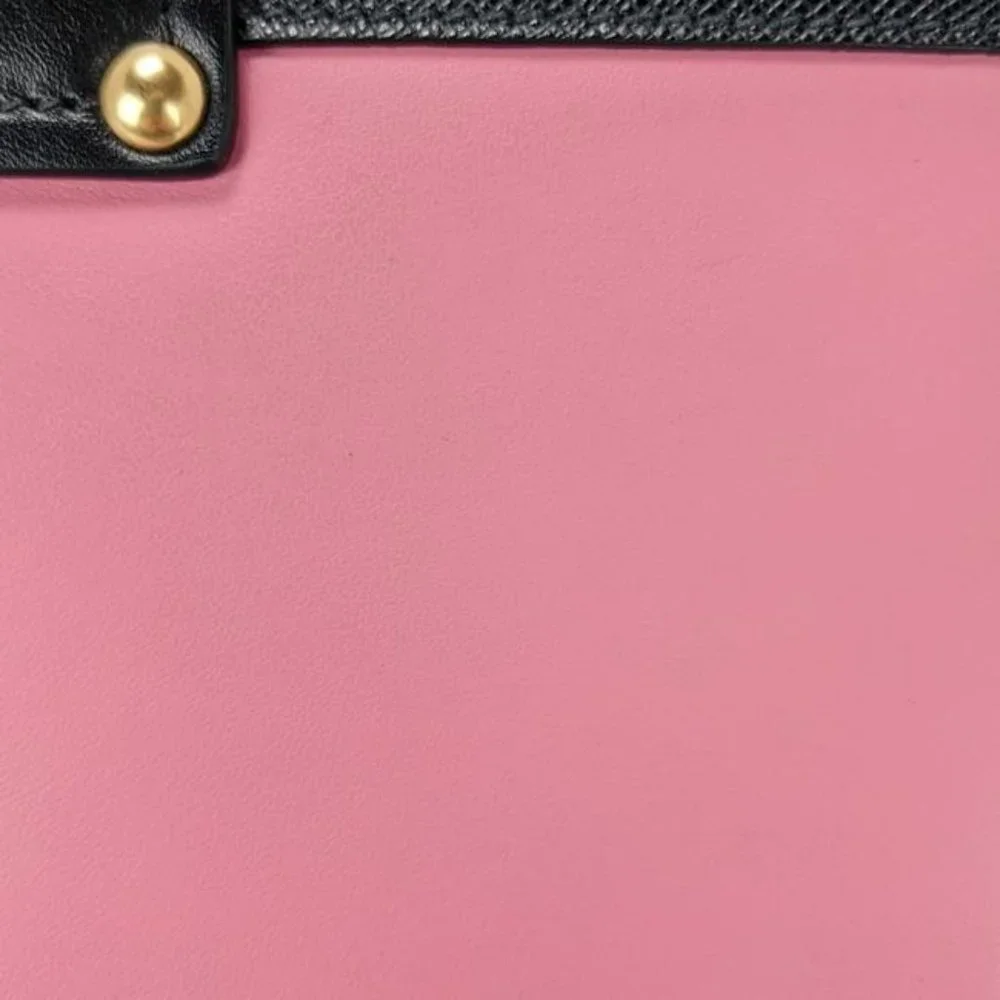 SOLD Prada Cahier Lightning Heart Studded Medium Pink Leather Cross Body Bag - Picture 7 of 10